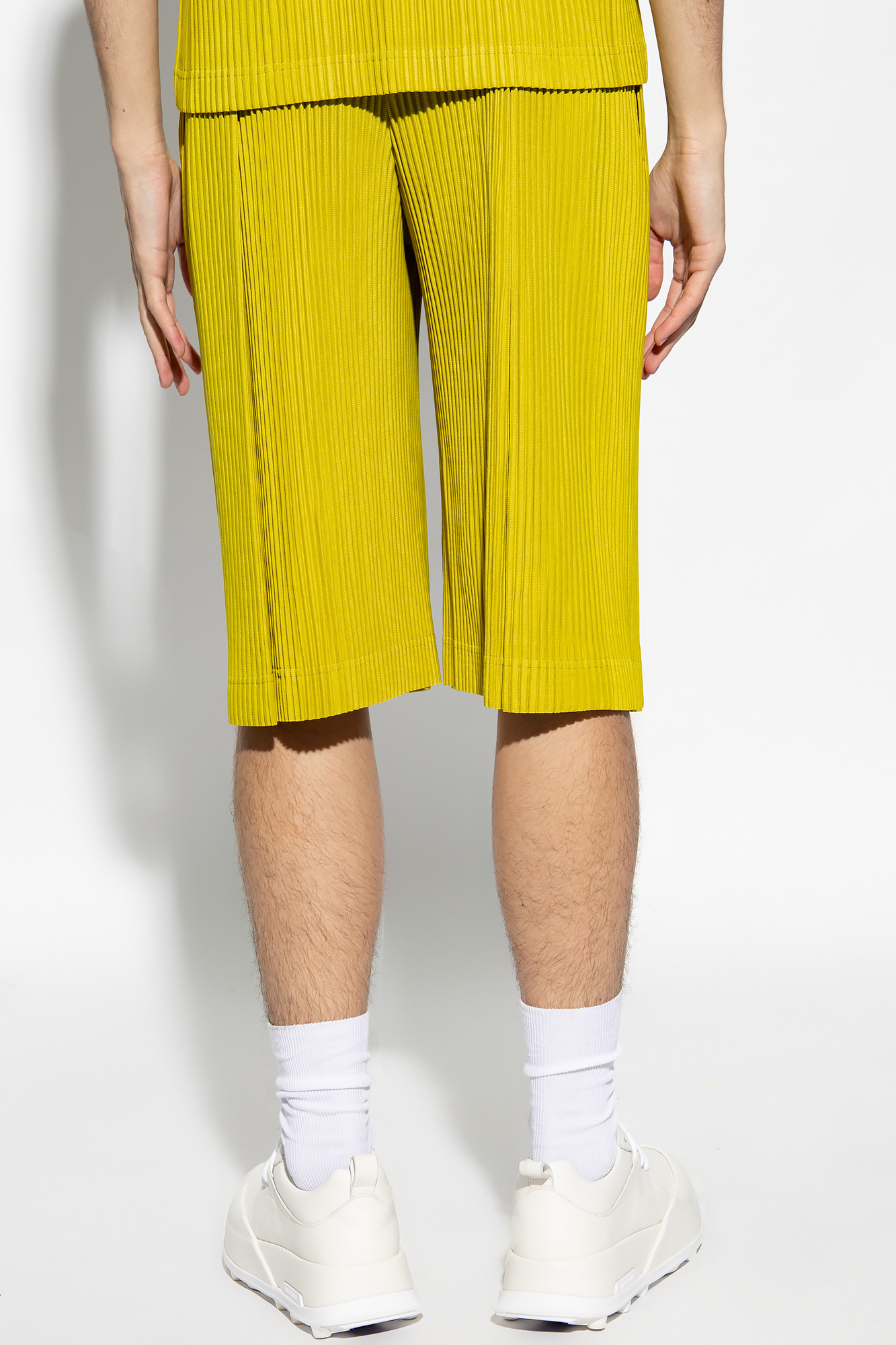 Green Pleated trousers Issey Miyake Homme Plisse - Vitkac Canada